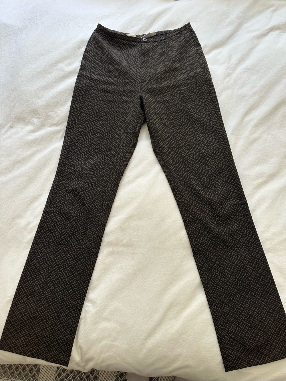 Women’s Brown Patterned Pants